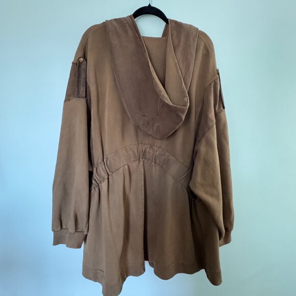 Free People C’mon Cardi Oversized Hooded Coatigan – Size L - HS0200 - Picture 4 of 8